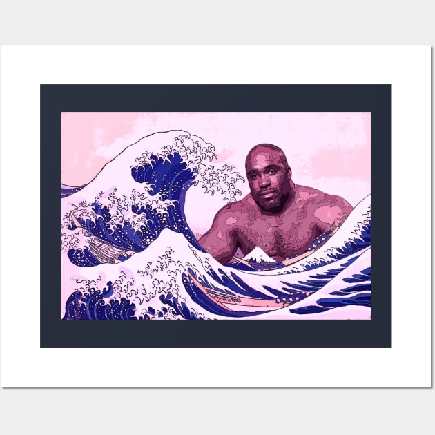 Large Black Man Off Kanagawa Wall Art by giovanniiiii